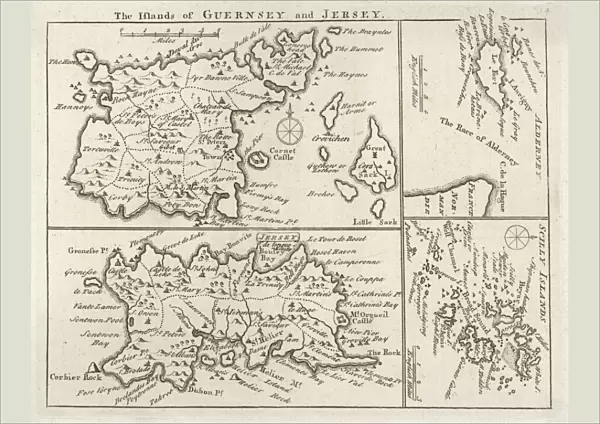 Map  /  Channel Islands 18C