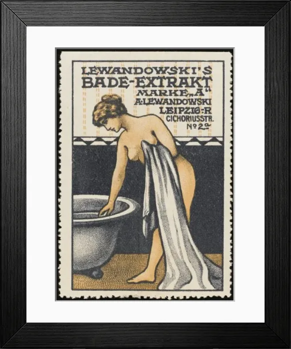 Framed Print : Lady Adds to Bath Framed Print : Lady Adds to Bath