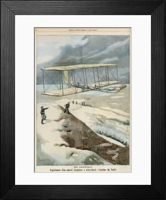 Framed Print : Wright 1903 (Parisien) Framed Print : Wright 1903 (Parisien)