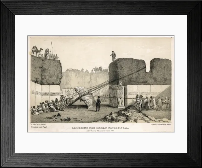 Framed Print : Iraq / Archaeology / Nineveh Framed Print : Iraq / Archaeology / Nineveh