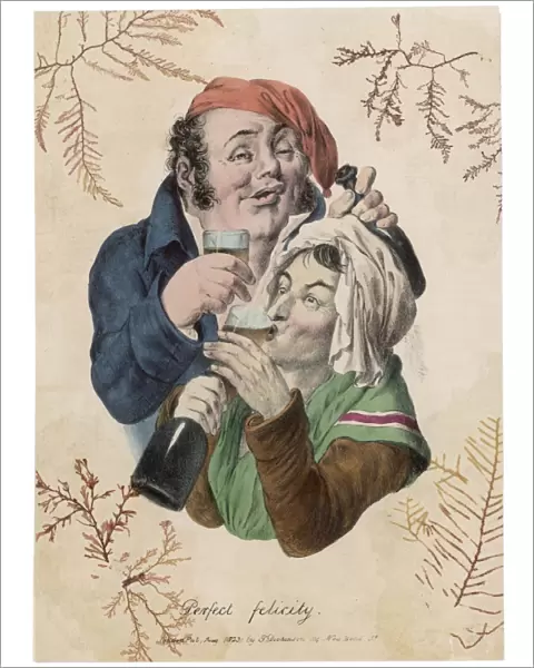 Couple Boozing 1823