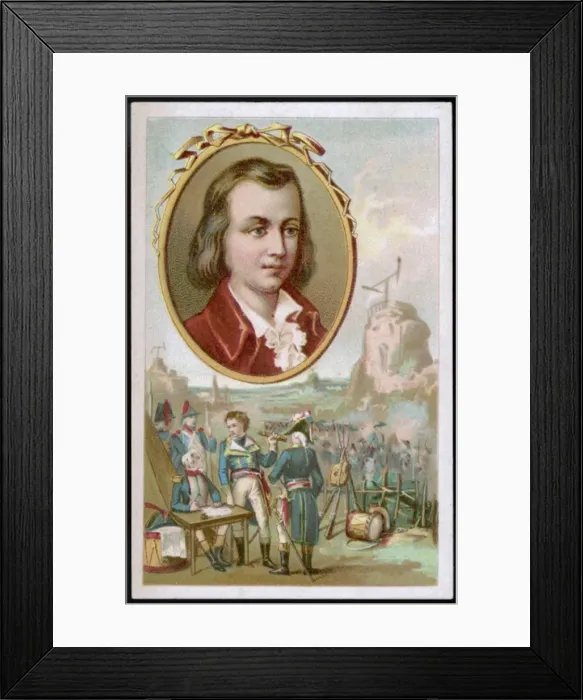 Framed Print : Claude Chappe / Sch Card Framed Print : Claude Chappe / Sch Card