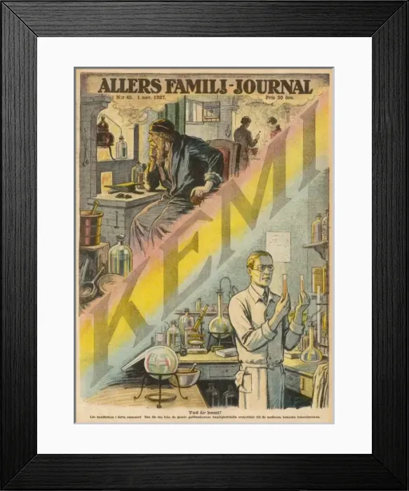 Framed Print : Alchemist & Chemist 1927 Framed Print : Alchemist & Chemist 1927