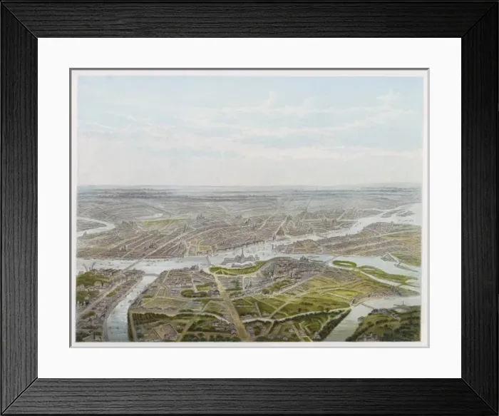 Framed Print : St Petersburg C1850 Framed Print : St Petersburg C1850