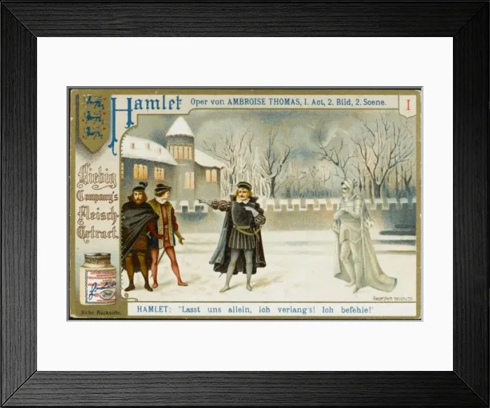 Framed Print : Thomas / Hamlet / Liebig 1 Framed Print : Thomas / Hamlet / Liebig 1