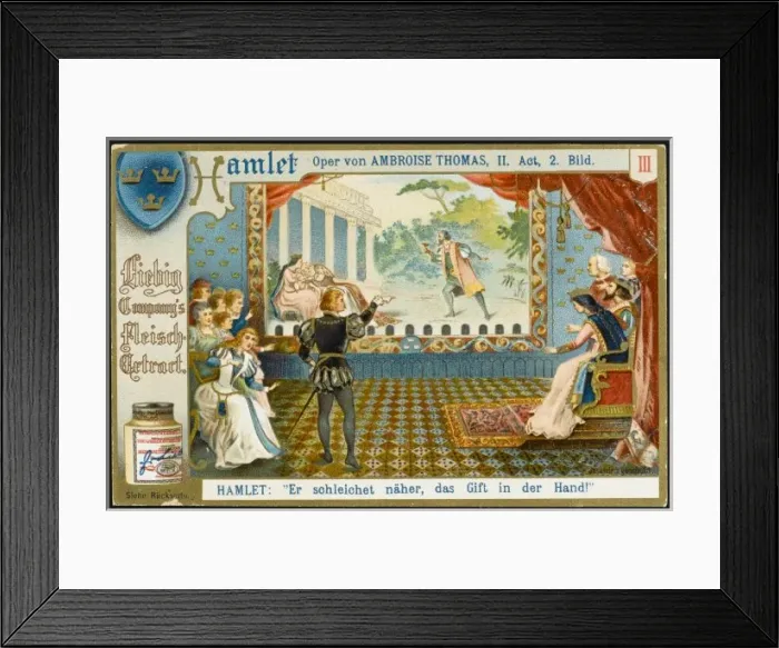 Framed Print : Thomas / Hamlet / Liebig 3 Framed Print : Thomas / Hamlet / Liebig 3