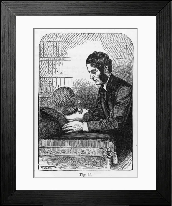 Framed Print : Ether / Anaesthetics / 1885 Framed Print : Ether / Anaesthetics / 1885