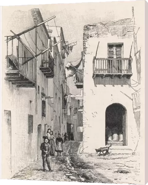 Ibiza  /  Street Scene 1896