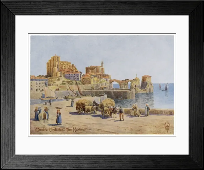 Framed Print : Spain / Castro Urdiales Framed Print : Spain / Castro Urdiales