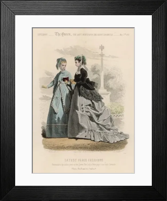 Framed Print : Costume May 1868 Framed Print : Costume May 1868