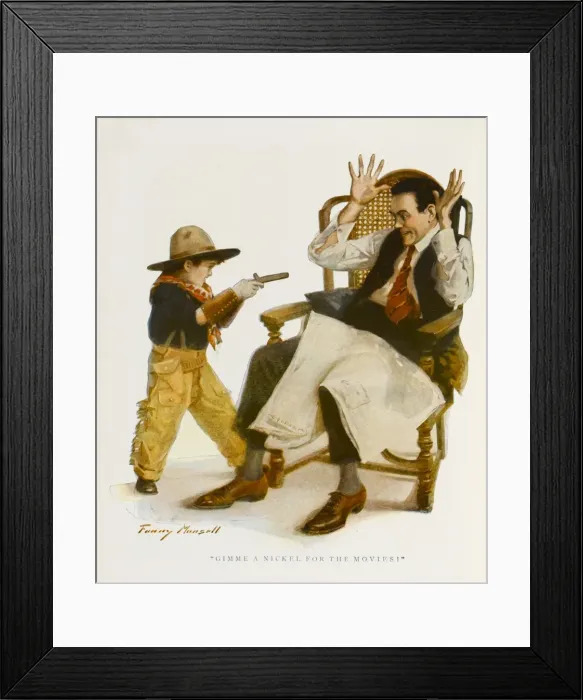 Framed Print : GIMME A NICKEL Framed Print : GIMME A NICKEL