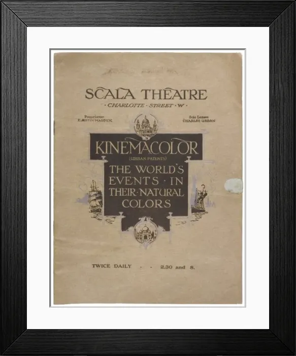 Framed Print : Colour Films in 1911 Framed Print : Colour Films in 1911