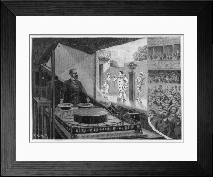 Framed Print : Projecting Praxinoscope2 Framed Print : Projecting Praxinoscope2
