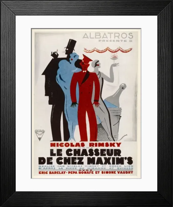 Framed Print : Poster : Le Chasseur Framed Print : Poster : Le Chasseur