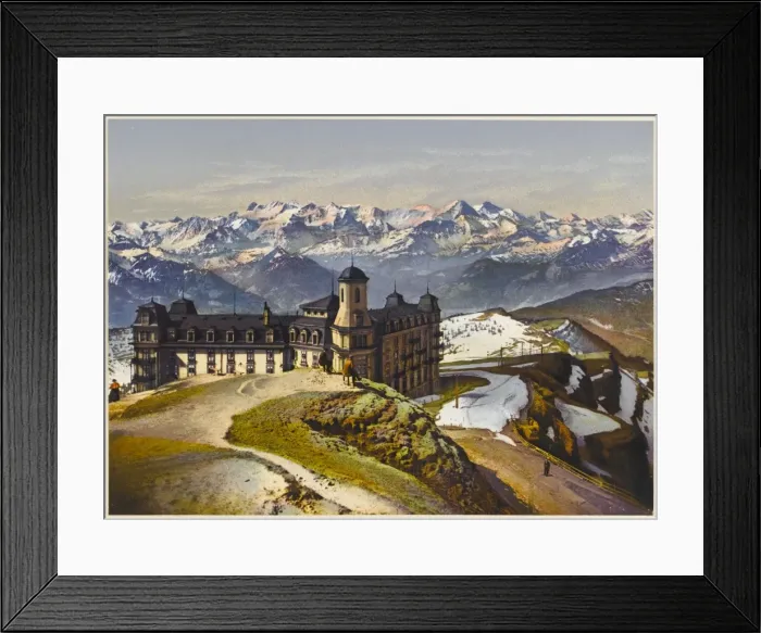 Framed Print : Swiss Alps / Rigi Summit Framed Print : Swiss Alps / Rigi Summit