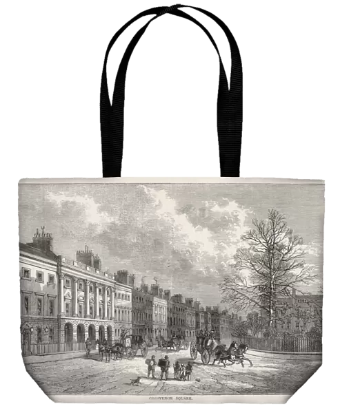 Grosvenor Square 1850S