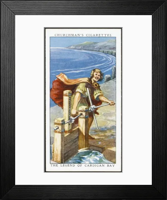 Framed Print : Legend of Cardigan Bay Framed Print : Legend of Cardigan Bay