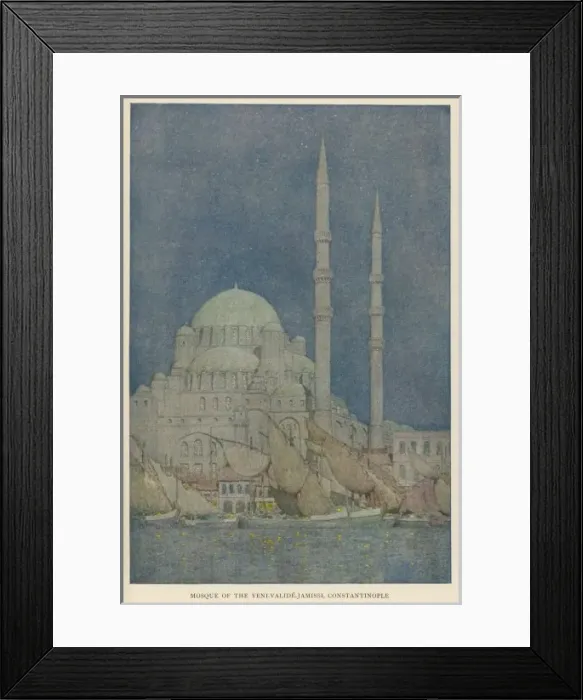 Framed Print : Istanbul / St Sophia 1913 Framed Print : Istanbul / St Sophia 1913