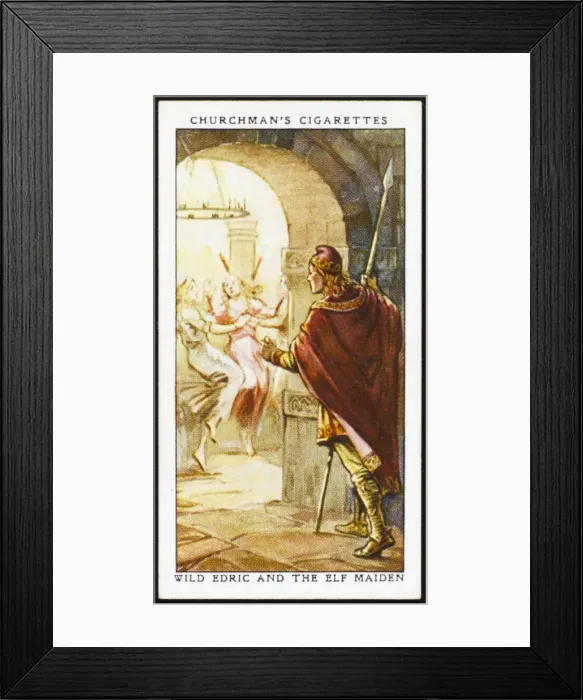 Framed Print : Wild Edric & Elf Maiden Framed Print : Wild Edric & Elf Maiden
