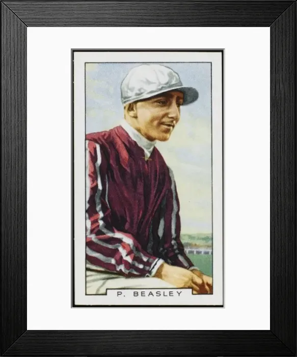 Framed Print : Jockey / Pat Beasley 20C Framed Print : Jockey / Pat Beasley 20C