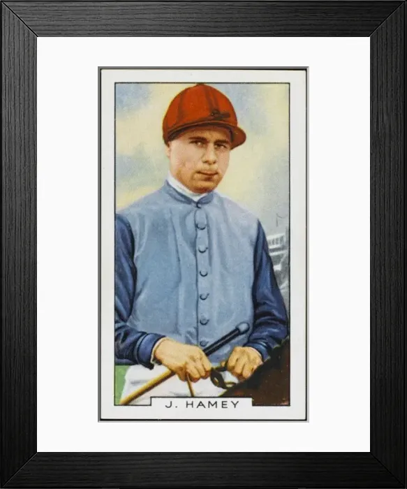 Framed Print : Jockey / Jack Hamey 20C Framed Print : Jockey / Jack Hamey 20C