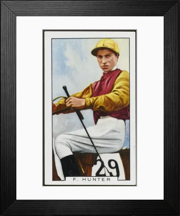 Framed Print : Jockey / Fred Hunter 20C Framed Print : Jockey / Fred Hunter 20C
