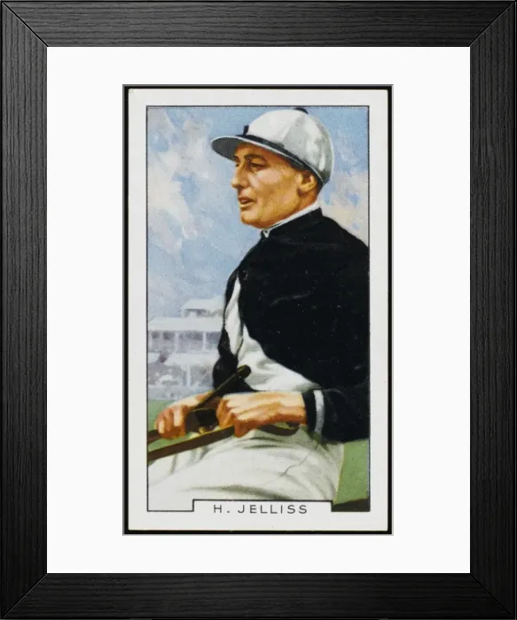 Framed Print : Jockey / Henri Jelliss 20C Framed Print : Jockey / Henri Jelliss 20C