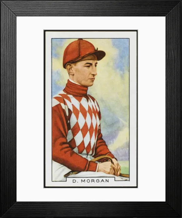 Framed Print : Jockey / Danny Morgan 20C Framed Print : Jockey / Danny Morgan 20C