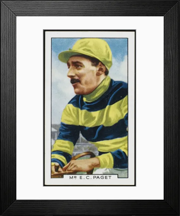 Framed Print : Jockey / Ec Paget 20C Cig Framed Print : Jockey / Ec Paget 20C Cig