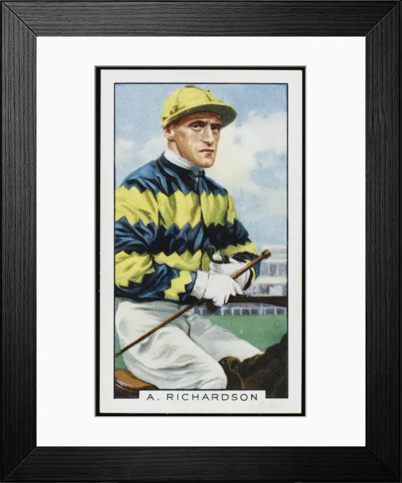 Framed Print : Jockey / A Richardson 20C Framed Print : Jockey / A Richardson 20C