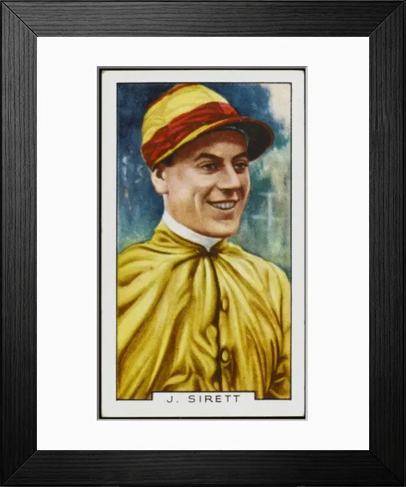 Framed Print : Jockey / Jack Sirett 20C Framed Print : Jockey / Jack Sirett 20C