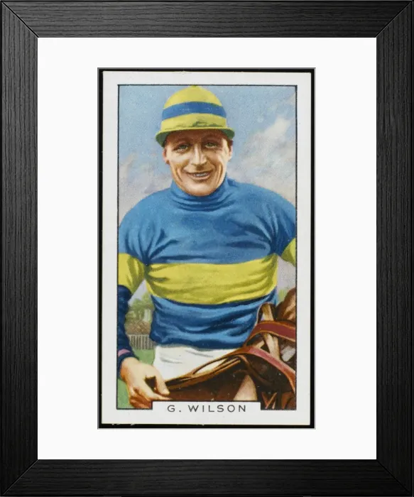 Framed Print : Jockey / Gerry Wilson 20C Framed Print : Jockey / Gerry Wilson 20C