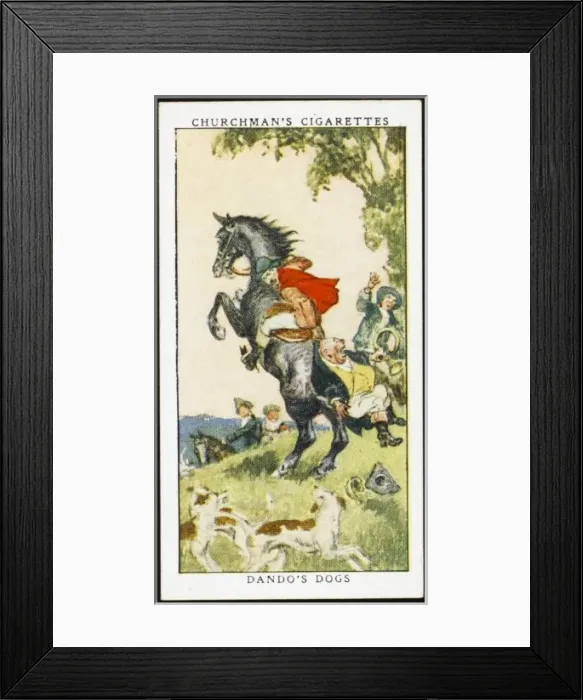 Framed Print : Lrgend of Dandos Dogs Framed Print : Lrgend of Dandos Dogs