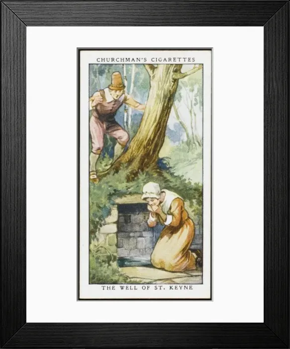 Framed Print : Herholy Well of St Keyne Framed Print : Herholy Well of St Keyne