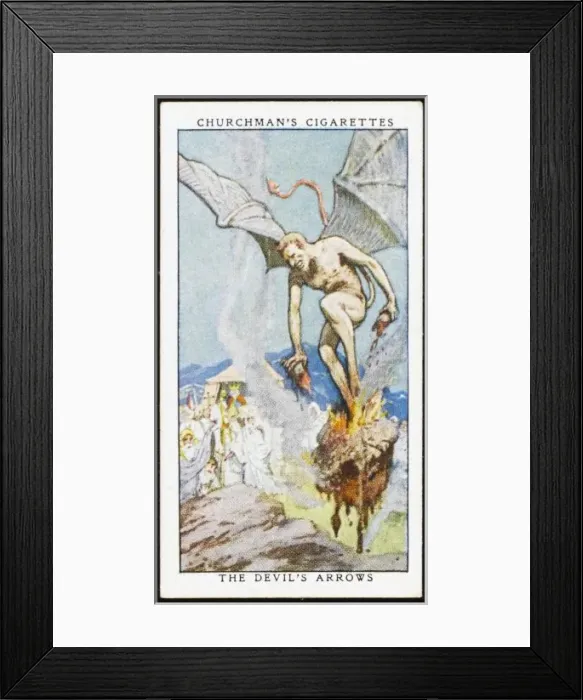 Framed Print : The Devils Arrows Framed Print : The Devils Arrows