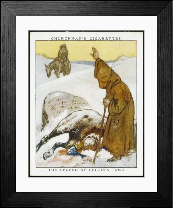 Framed Print : Legend of Childes Tomb Framed Print : Legend of Childes Tomb