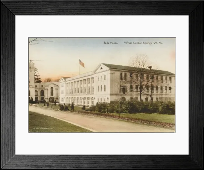 Framed Print : Sulphur Springs / C20 Framed Print : Sulphur Springs / C20