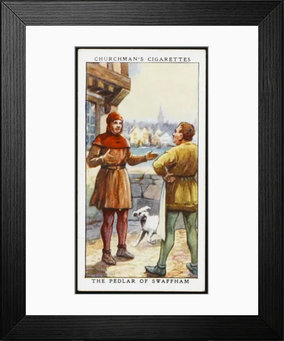 Framed Print : Pedlar of Swaffham Framed Print : Pedlar of Swaffham
