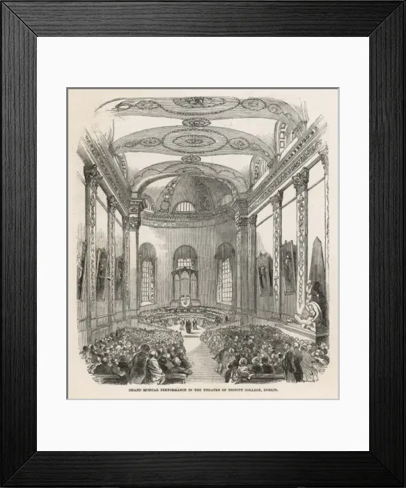 Framed Print : Trinity College Concert Framed Print : Trinity College Concert
