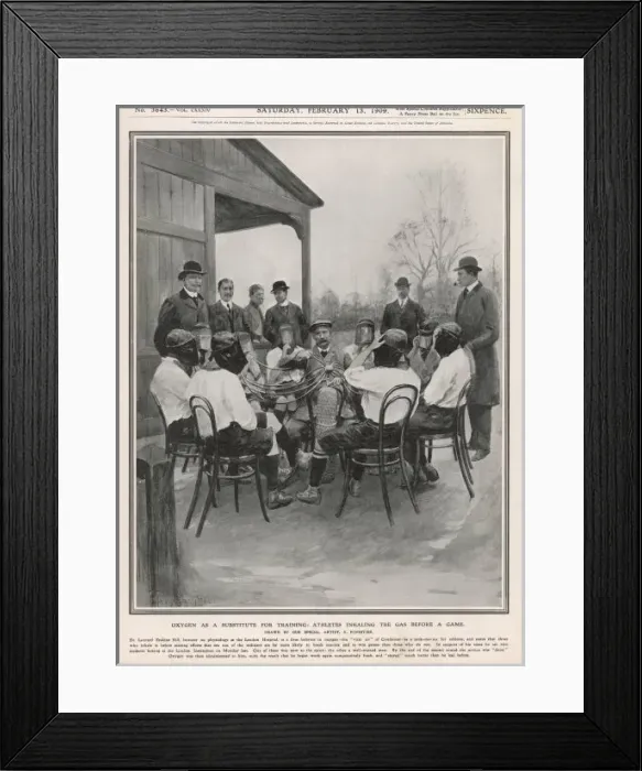 Framed Print : London Athletes W / Oxygen Framed Print : London Athletes W / Oxygen