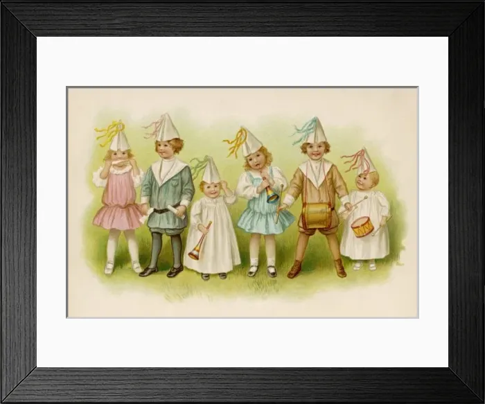Framed Print : The Childrens Band Framed Print : The Childrens Band