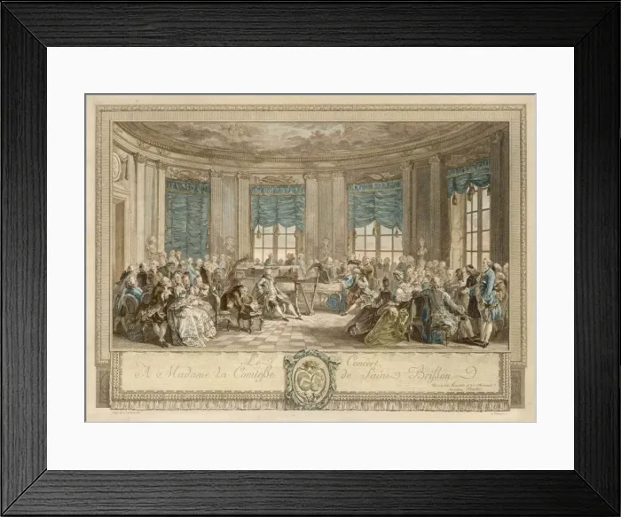 Framed Print : Music Chez LA Comtesse C Framed Print : Music Chez LA Comtesse C