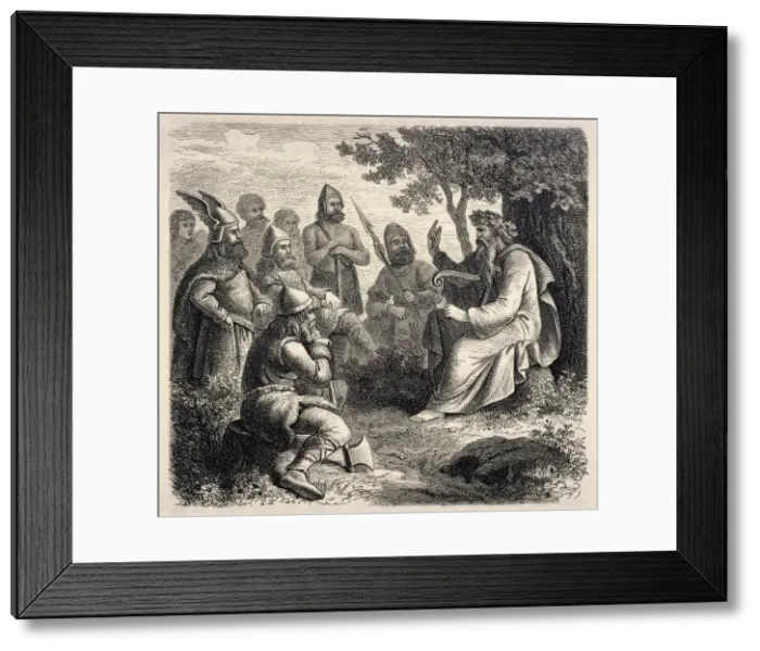 Framed Print : Danish Bard of 1000 Framed Print : Danish Bard of 1000