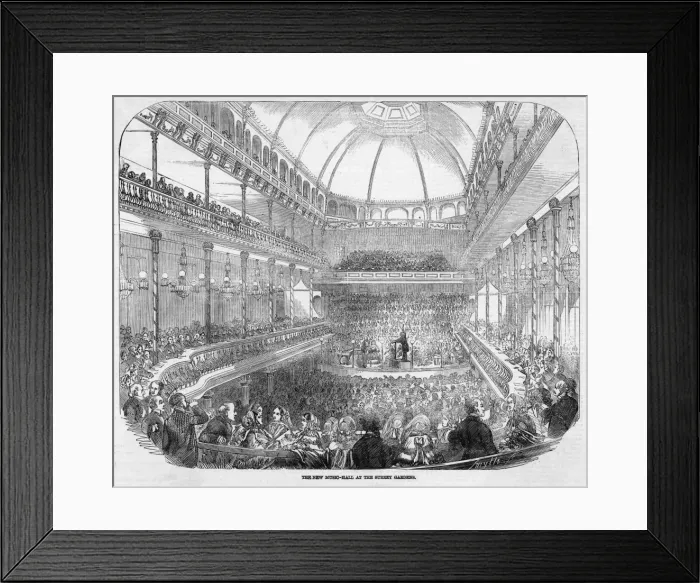 Framed Print : Surrey Gardens Musichall Framed Print : Surrey Gardens Musichall
