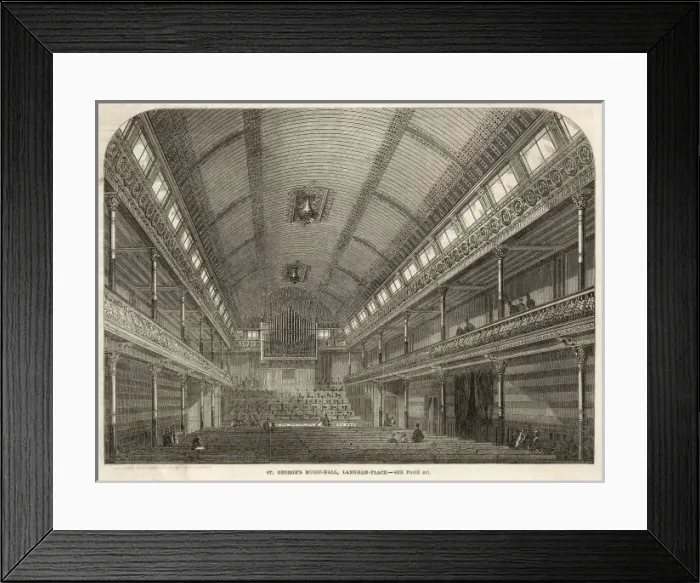 Framed Print : St Georges Hall Framed Print : St Georges Hall