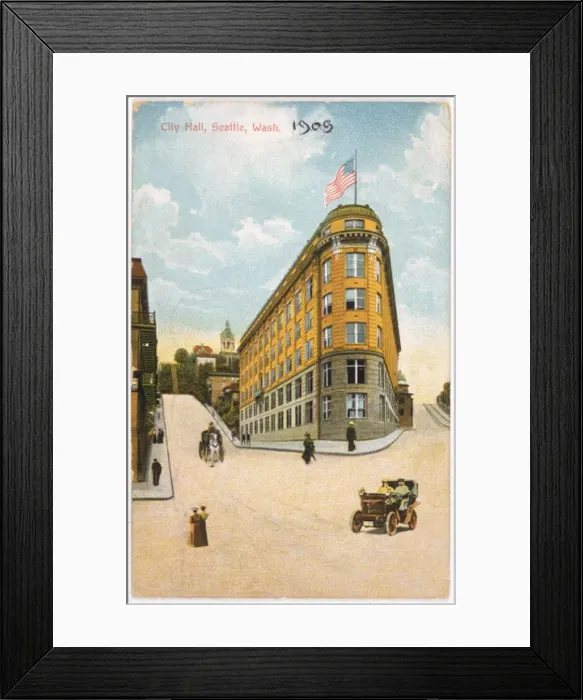 Framed Print : USA / Seattle / City Hall Framed Print : USA / Seattle / City Hall