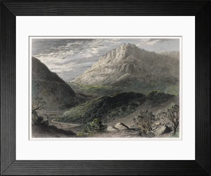 Framed Print : USA / Cumberland Gap C1840 Framed Print : USA / Cumberland Gap C1840