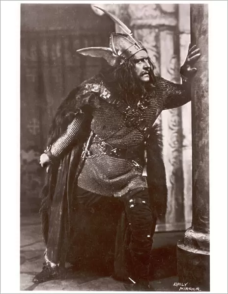 Actor in Role of Macbeth