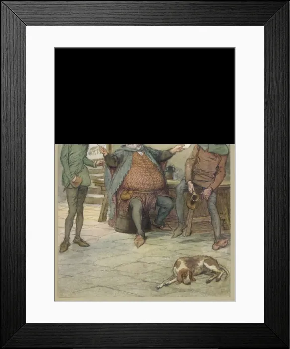 Framed Print : Shakespeare / Wives of W Framed Print : Shakespeare / Wives of W