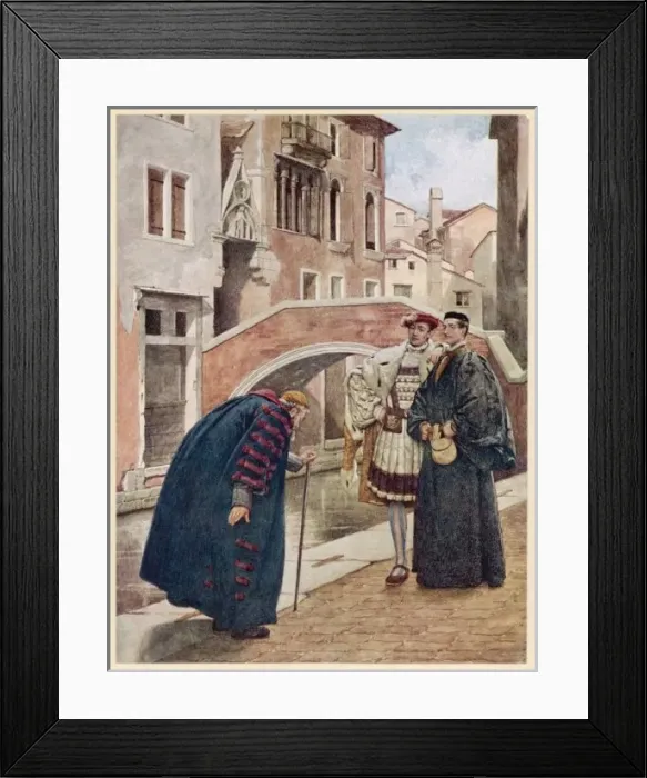 Framed Print : Merchant of Venice Framed Print : Merchant of Venice